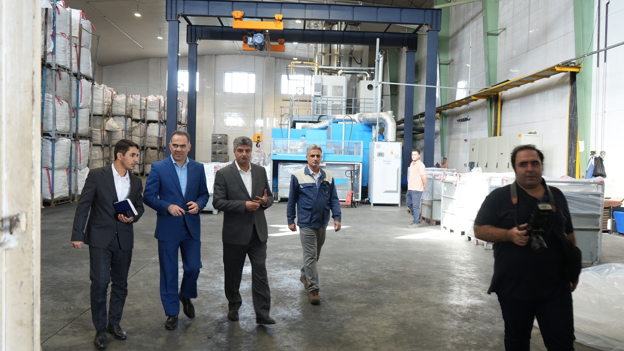 بازدید مدیرکل استاندارد آذربایجان غربی و اصحاب رسانه از شرکت پاکدیس ارومیه